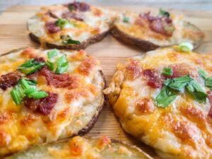 Delicious loaded Baked Potato Bites