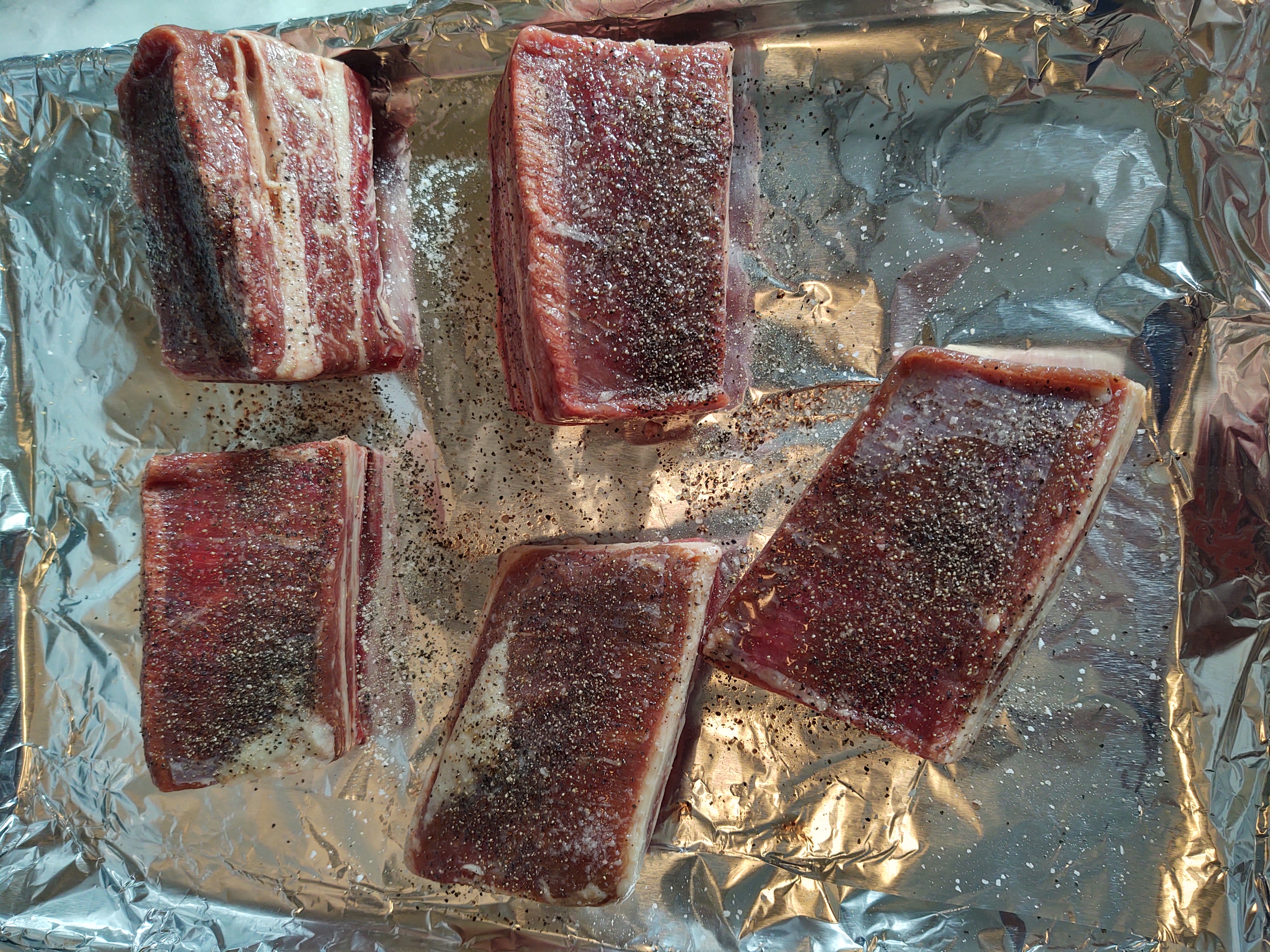 Short Ribs braised in Red Wine